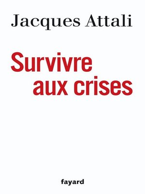 cover image of Survivre aux crises